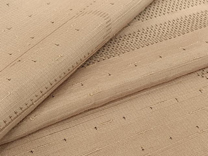 平和屋着物▽上質な紬 単衣 霞文 正絹 逸品 AABG7694jh