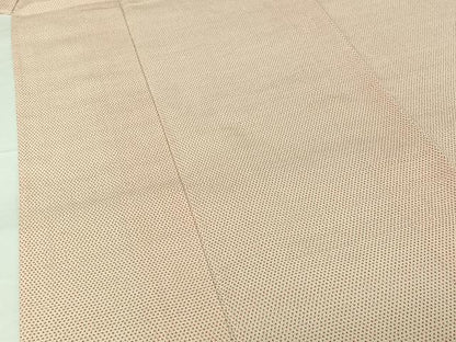 平和屋着物▽本塩沢 単衣 蚊絣 正絹 逸品 AABG7710jh