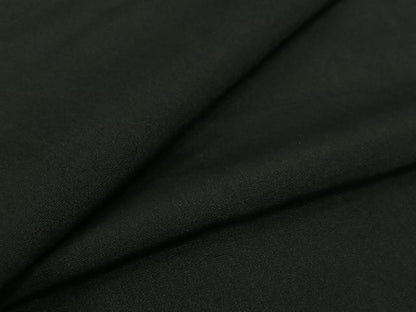 平和屋着物▽男性　黒紋付　暗黒色　正絹　逸品　AABG7714jh