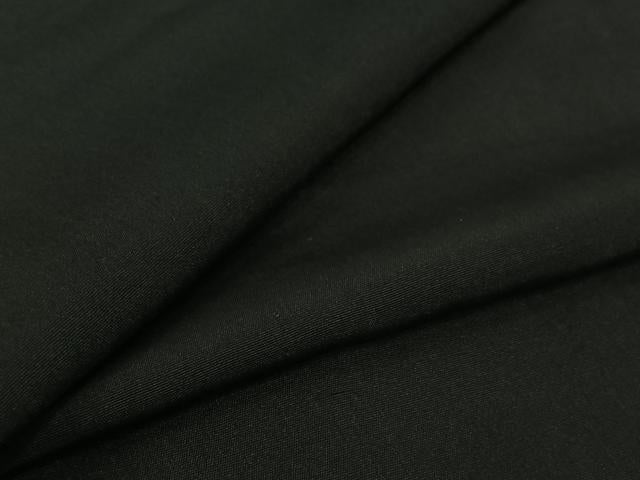 平和屋着物▽男性　黒紋付　暗黒色　正絹　逸品　AABG7714jh