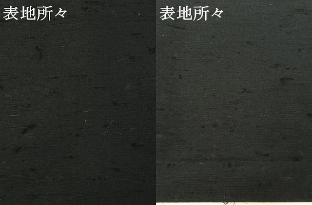 平和屋着物▽男性 髭紬 アンサンブル 単衣 濃藍色 正絹 逸品 AABG7728jh