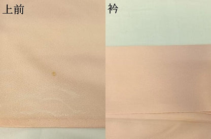 平和屋着物▽上質な小紋 単衣 作家物 霞文 正絹 逸品 AABG7746jh