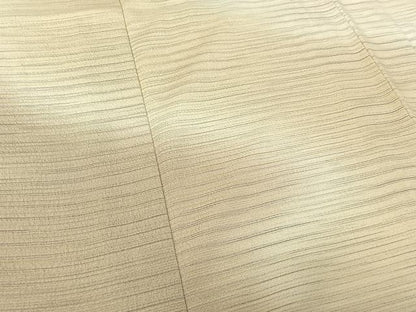 平和屋着物▽本塩沢 やまだ織 訪問着 染色作家 桐村博 単衣 雪の中の布 暈し染め さが美扱い 証紙付き 正絹 逸品 AABG7751jh