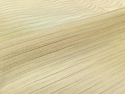 平和屋着物▽本塩沢 やまだ織 訪問着 染色作家 桐村博 単衣 雪の中の布 暈し染め さが美扱い 証紙付き 正絹 逸品 AABG7751jh