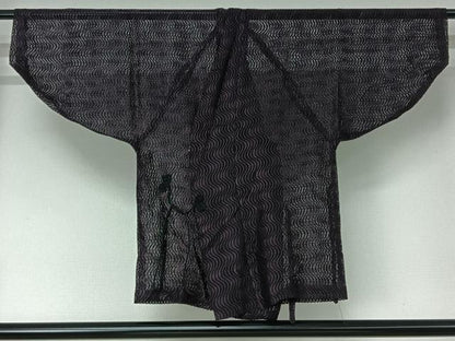 平和屋着物▽道中着 スリーシーズン 春夏秋 塵除け 変わり縞 AABG7757jh