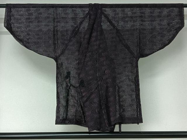 平和屋着物▽道中着 スリーシーズン 春夏秋 塵除け 変わり縞 AABG7757jh