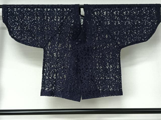 平和屋着物▽道行コート スリーシーズン 春夏秋 塵除け 草花文 AABG7761jh