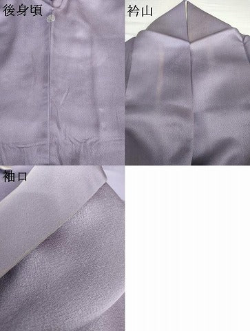 平和屋着物●横山登士子　小紋　霞文　暈し染め　正絹　逸品　AABG7807cs