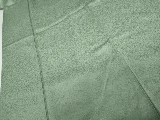 平和屋着物●京加賀友禅　百貫達雄監修　色無地　紋意匠　薄青色　正絹　逸品　AABG7808cs