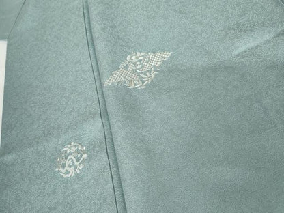 平和屋着物●豪華色留袖　中国三大刺繍　相良刺繍　鳳凰丸文　金糸　京都きもの友禅扱い　正絹　逸品　AABG7810cs