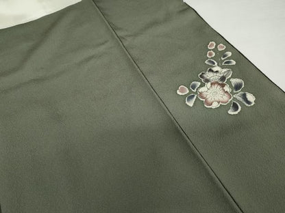 平和屋着物●訪問着　辻が花　暈し染め　金彩　正絹　逸品　AABG7813cs