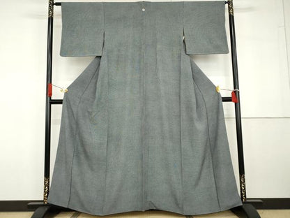 平和屋着物●江戸小紋　内田秀一　角通し　正絹　逸品　AABG7817cs