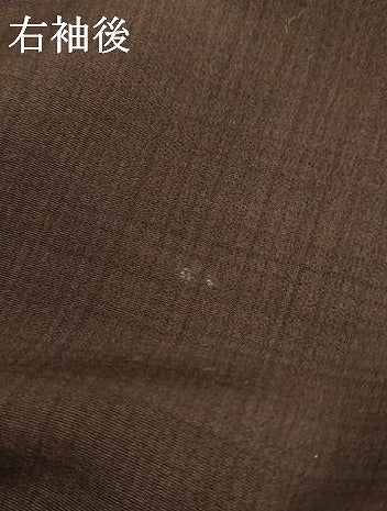 平和屋着物●上質な小紋　格子　正絹　逸品　AABG7846cs