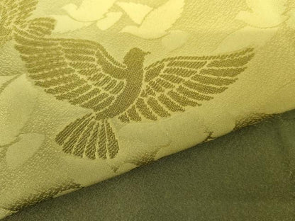 平和屋着物●染色作家　斉藤三才　訪問着　三才鳥　暈し染め　正絹　逸品　未使用　AABG7854cs