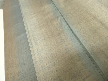平和屋着物●上質な紬　霞間道　正絹　逸品　AABG7855cs