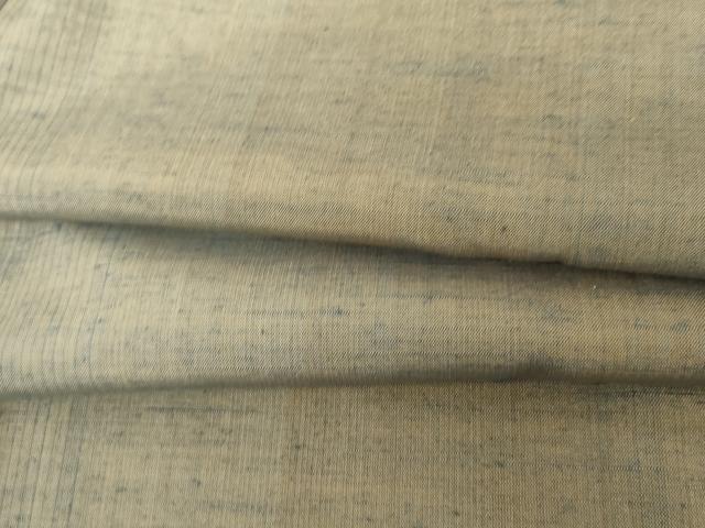 平和屋着物●上質な紬　霞間道　正絹　逸品　AABG7855cs