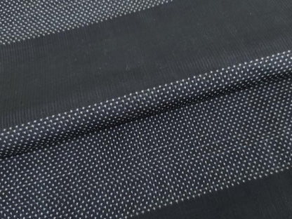 平和屋着物●本場大島紬　一元絣　横段文　正絹　逸品　AABG7862cs