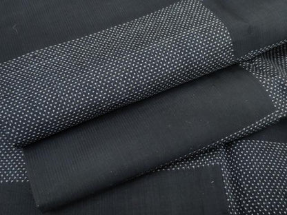 平和屋着物●本場大島紬　一元絣　横段文　正絹　逸品　AABG7862cs