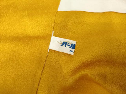 平和屋着物●豪華振袖　舞桜文　暈し染め　金彩　ロング丈　正絹　逸品　AABG7876cs