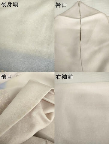 平和屋着物●日展作家　山本唯与志　レリーフ染　訪問着　重ね山文　暈し染め　正絹　逸品　AABG7896cs