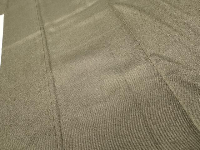 平和屋着物●やまだ織　本塩沢　正絹　逸品　AABG7904cs