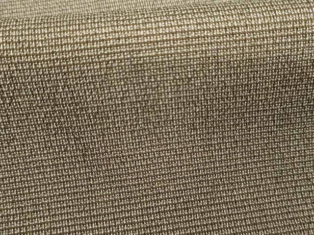 平和屋着物●やまだ織　本塩沢　正絹　逸品　AABG7904cs
