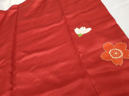 平和屋着物●豪華振袖　舞花文　金彩　正絹　逸品　AABG7988cs
