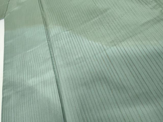 平和屋着物●本場大島紬　染大島　訪問着　よろけ斜縞　正絹　逸品　AABG7992cs