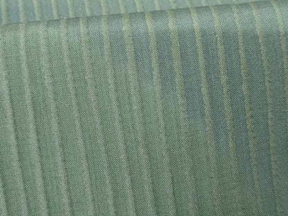 平和屋着物●本場大島紬　染大島　訪問着　よろけ斜縞　正絹　逸品　AABG7992cs