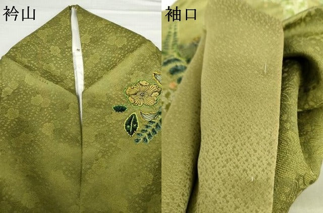 平和屋着物●訪問着　作家物　孝美　辻が花　暈し染め　正絹　逸品　AABG8015cs