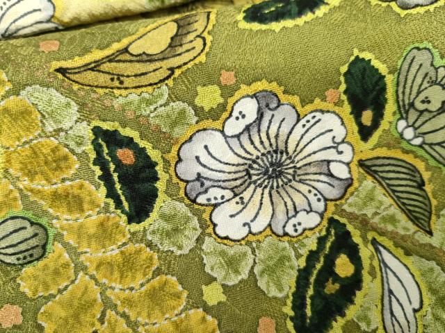 平和屋着物●訪問着　作家物　孝美　辻が花　暈し染め　正絹　逸品　AABG8015cs