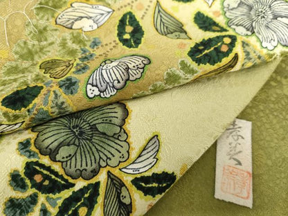 平和屋着物●訪問着　作家物　孝美　辻が花　暈し染め　正絹　逸品　AABG8015cs