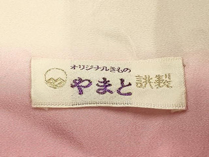 平和屋着物■訪問着 流水花鼓文 銀彩 やまと誂製 正絹 逸品 AABG8085sx