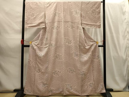 平和屋着物■上質な小紋 辻が花文 正絹 逸品 AABG8095sx