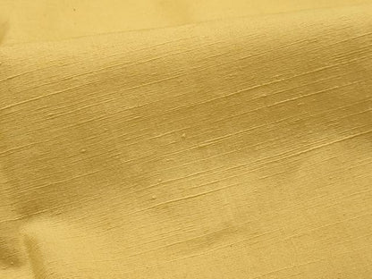 平和屋着物■上質な紬　萱草色　正絹　逸品　AABG8100sx