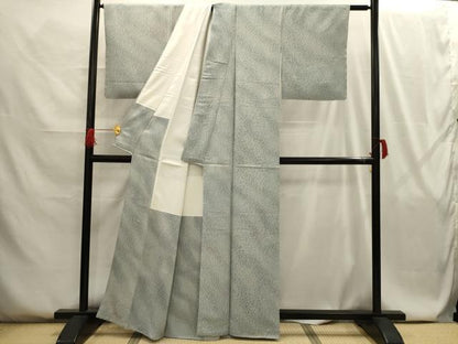 平和屋着物■上質な小紋　霞文　正絹　逸品　AABG8132sx