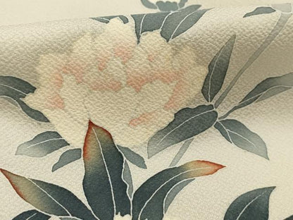 平和屋着物■訪問着 草花文 暈し染め 正絹 逸品 AABG8165sx