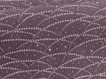 平和屋着物■上質な小紋 露芝文 正絹 逸品 AABG8168sx