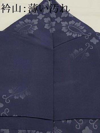 平和屋着物■上質な小紋 花菱文 正絹 逸品 AABG8179sx