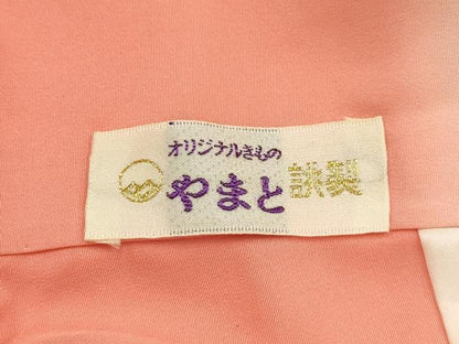 平和屋着物■訪問着 刺繍 貝桶花文 暈し染め 金彩 やまと誂製 正絹 逸品 AABG8185sx