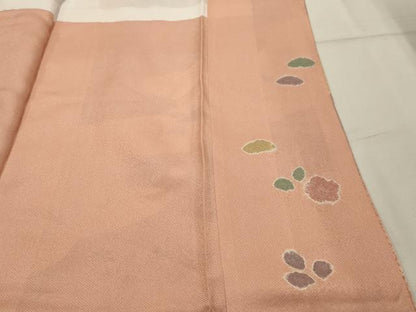 平和屋着物■訪問着 霞花文 金銀彩 正絹 逸品 AABG8187sx