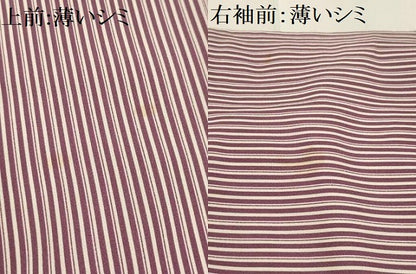 平和屋着物■上質な小紋 作家物 間道 正絹 逸品 AABG8200sx