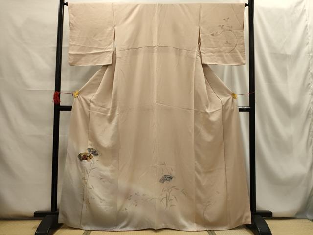 平和屋着物■訪問着 地紙花文 暈し染め 正絹 逸品 AABG8208sx