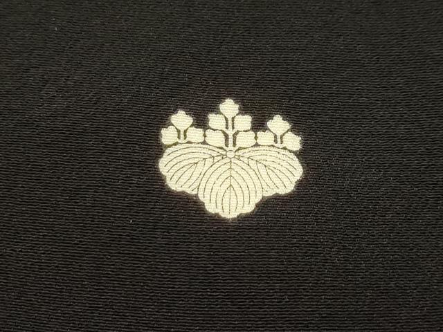 平和屋着物■豪華黒留袖 刺繍 飛鶴文 金彩 正絹 逸品 AABG8291sx