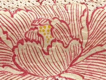 平和屋着物■上質な小紋　花尽くし　正絹　逸品　AABG8324sx