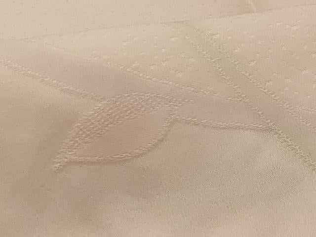 平和屋着物■長襦袢　無双仕立て　草花地紋　暈し染め　正絹　逸品　AABG8350sx