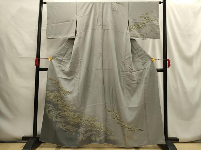 平和屋着物■訪問着 浜松文 正絹 逸品 AABG8379sx