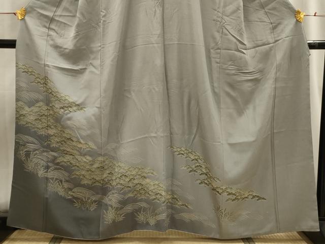 平和屋着物■訪問着 浜松文 正絹 逸品 AABG8379sx