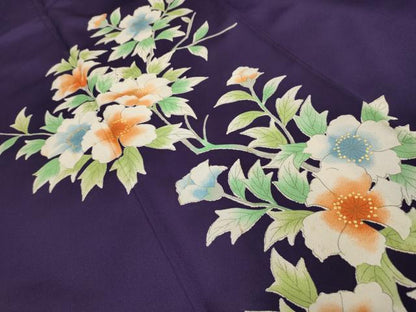 平和屋着物■訪問着 枝花文 金彩 正絹 逸品 AABG8391sx
