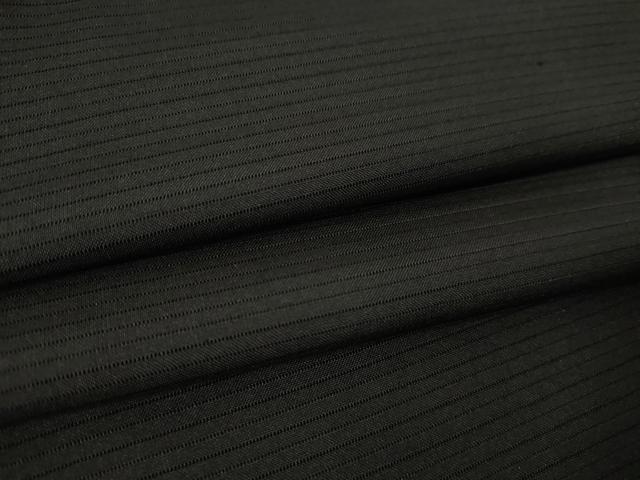 平和屋着物▽男性　黒紋付長羽織　スリーシーズン　春夏秋　塵除け　絽　正絹　逸品　AABG8401ck